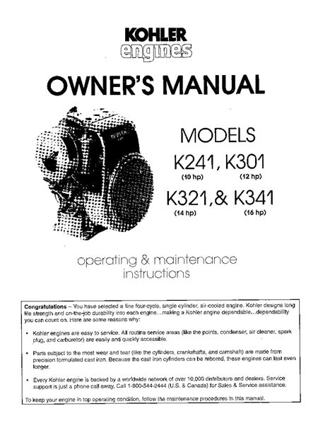 kohler k341 compression test|kohler k341 manual.